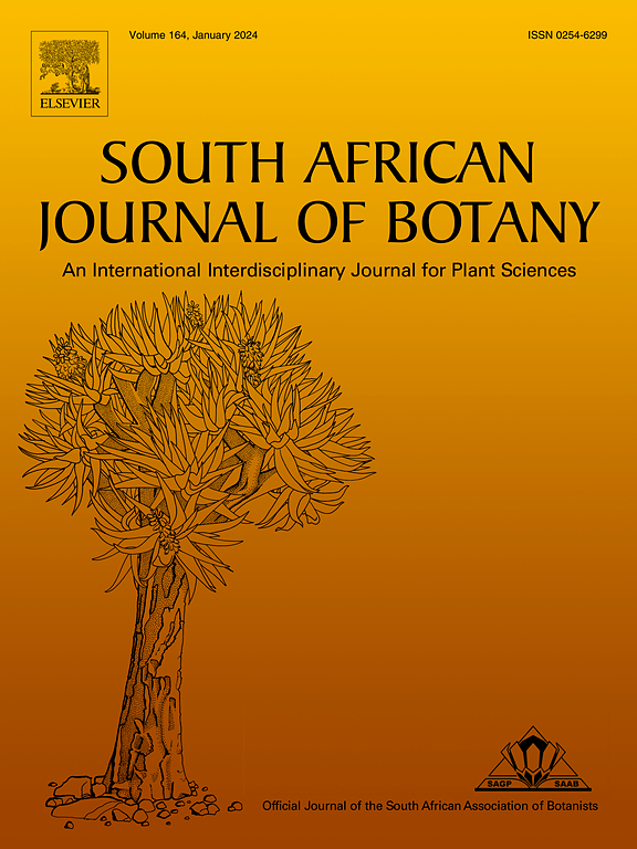 Go to journal home page - South African Journal of Botany